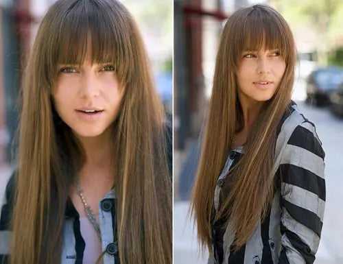 Gigi Human Hair Wig with Bangs - Image 3