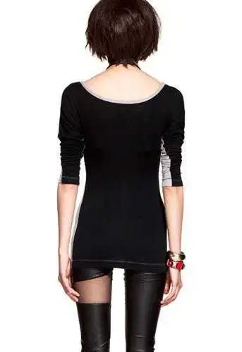 Fashion Face Long Sleeve T-Shirt - Image 3