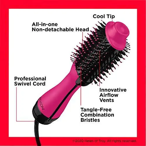 Hair Dryer Volumizer Hot Air Brush - Image 18