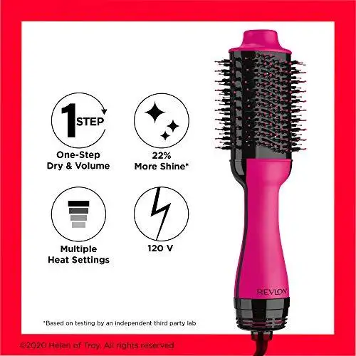 Hair Dryer Volumizer Hot Air Brush - Image 19
