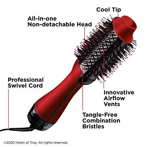 Hair Dryer Volumizer Hot Air Brush - Image 30