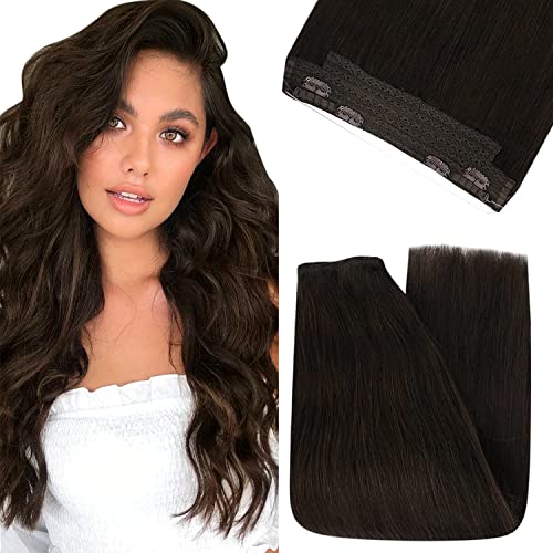 Halo Fish Wire Hair Extensions Human Hair - Image 11