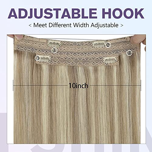 Halo Fish Wire Hair Extensions Human Hair - Image 21