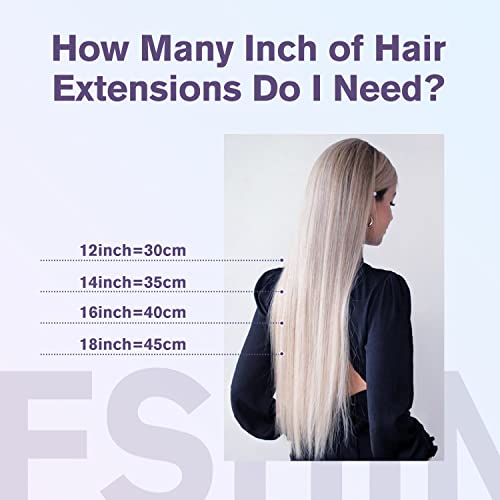 Halo Fish Wire Hair Extensions Human Hair - Image 5