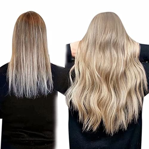 Halo Wire Hair Extensions Human Hair - Image 18