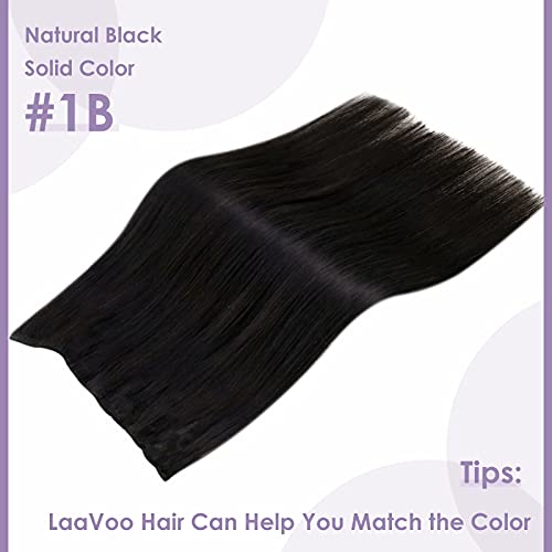 Halo Wire Hair Extensions Human Hair - Image 94