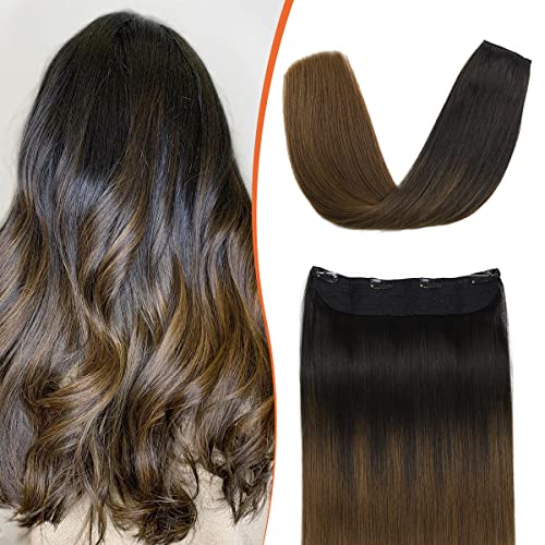 Halo Wire Human Hair Extensions - Image 22