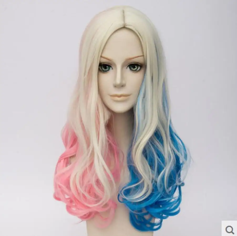 Harley Quinn Synthetic Cosplay Wig - Image 2