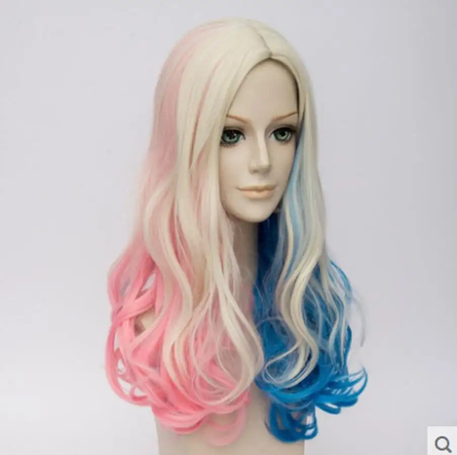 Harley Quinn Synthetic Cosplay Wig - Image 3