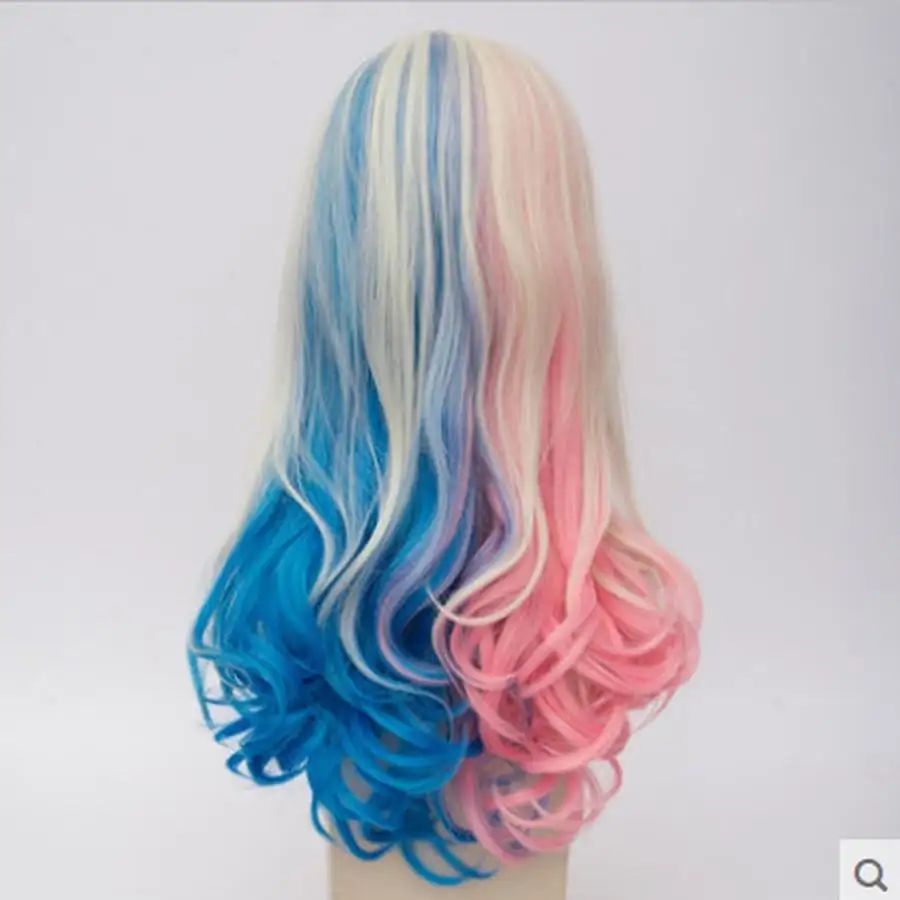 Harley Quinn Synthetic Cosplay Wig - Image 5