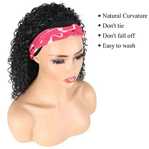 Harmony Headband wig with Spiral Curls - Image 3