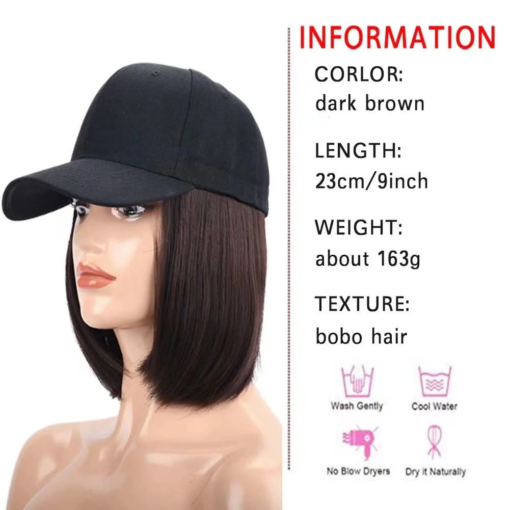 Hat Hair Extension Baseball Cap - Image 11