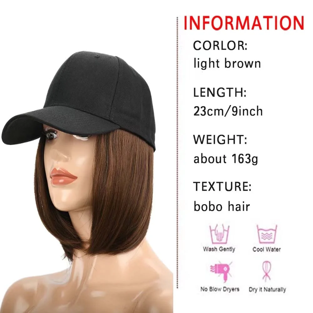 Hat Hair Extension Baseball Cap - Image 18