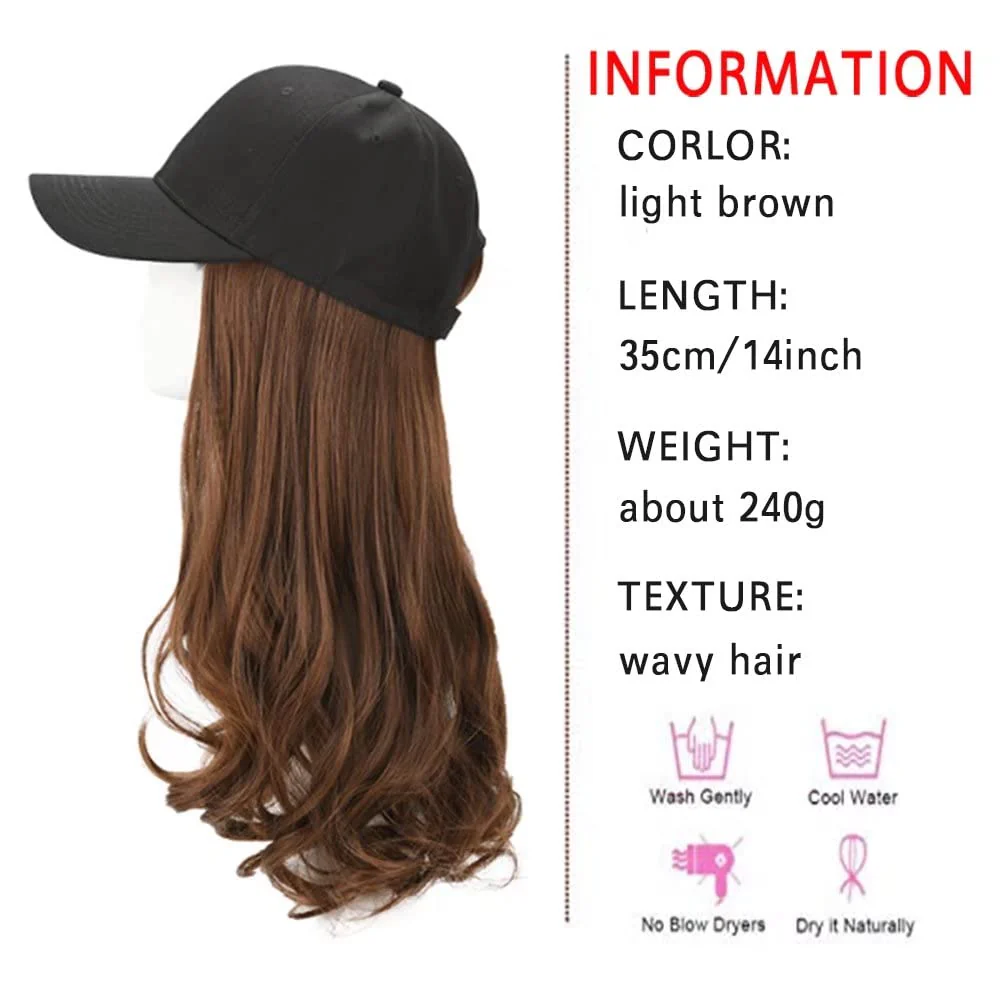 Hat Hair Extension Baseball Cap - Image 26