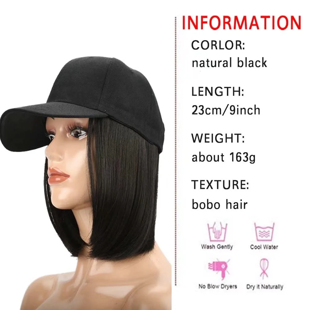 Hat Hair Extension Baseball Cap - Image 29