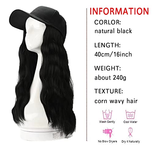 Hat Hair Extension Baseball Cap - Image 53