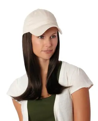 Hat with Hairpiece Attached Long - Image 3