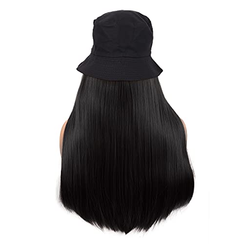 Hat with Long Hair Attached - Image 10