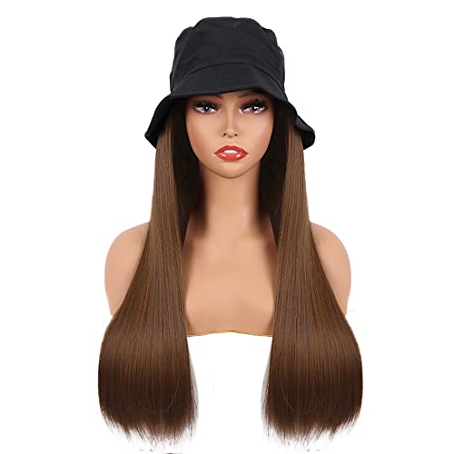 Hat with Long Hair Attached - Image 13