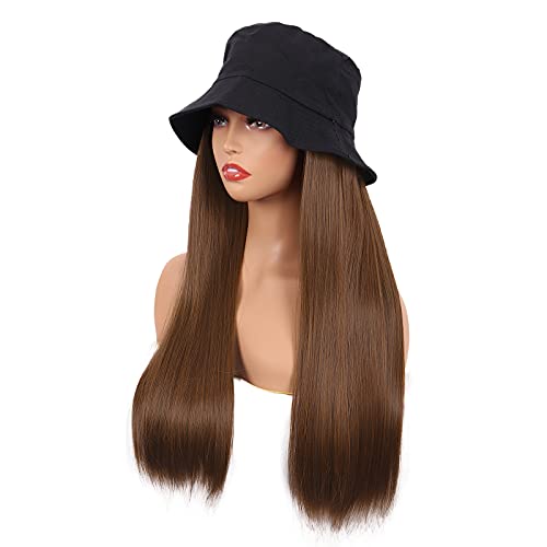 Hat with Long Hair Attached - Image 15