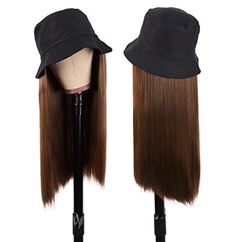 Hat with Long Hair Attached - Image 17