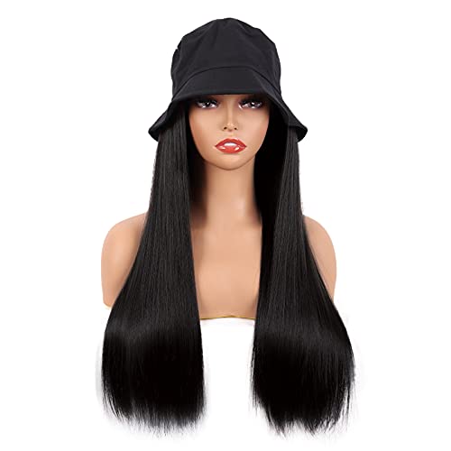 Hat with Long Hair Attached - Image 7