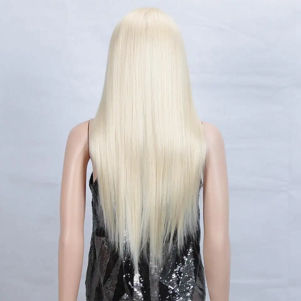 Hayley Light Blonde 4x4 Synthetic Lace Front Wig - Image 4