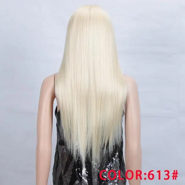 Hayley Light Blonde 4x4 Synthetic Lace Front Wig - Image 6