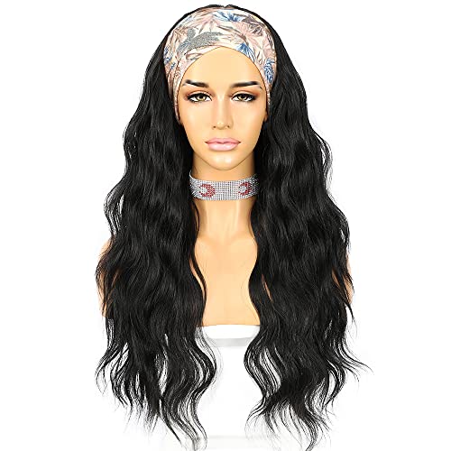 Headband Wigs Wavy 26 Inch Synthetic - Image 19