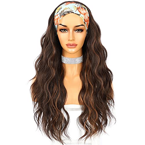 Headband Wigs Wavy 26 Inch Synthetic - Image 29