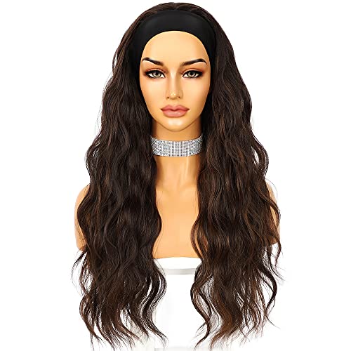 Headband Wigs Wavy 26 Inch Synthetic - Image 32