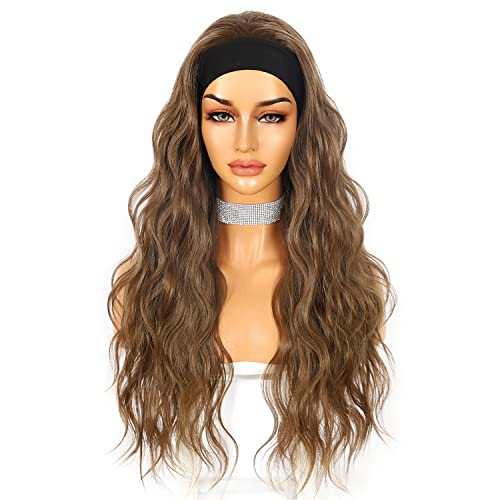 Headband Wigs Wavy 26 Inch Synthetic - Image 36