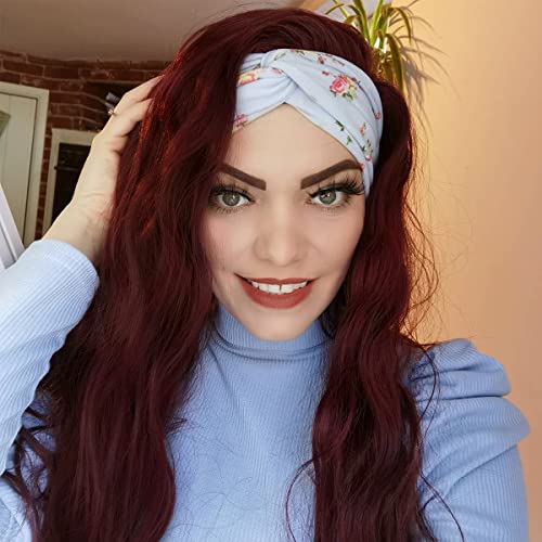 Headband Wigs Wavy 26 Inch Synthetic - Image 4