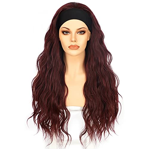Headband Wigs Wavy 26 Inch Synthetic - Image 5