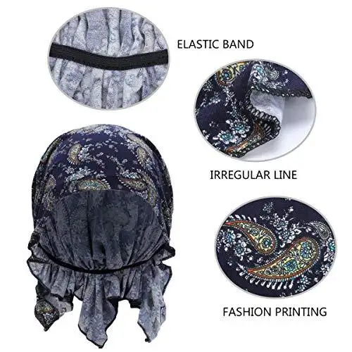 Headwrap Bandana Beanie Cap Styled Headcover - Image 13