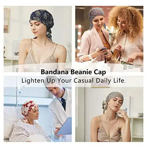Headwrap Bandana Beanie Cap Styled Headcover - Image 5