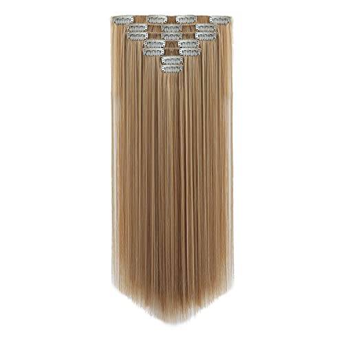 Heat Friendly Clip on Hair Extensions Set - Image 10