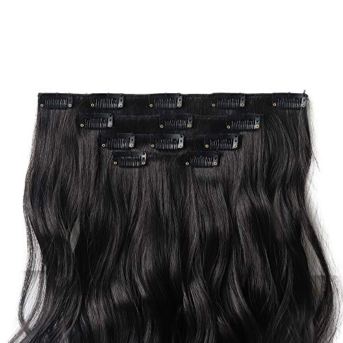 Heat Friendly Clip on Hair Extensions Set - Image 100