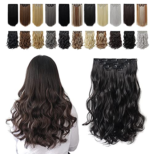 Heat Friendly Clip on Hair Extensions Set - Image 101