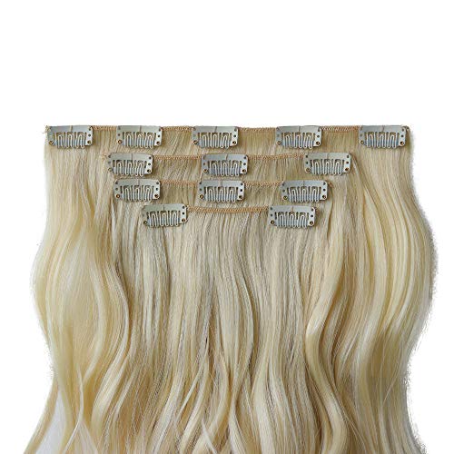 Heat Friendly Clip on Hair Extensions Set - Image 129