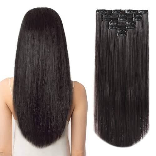 Heat Friendly Clip on Hair Extensions Set - Image 15