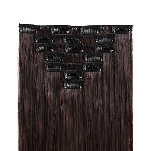 Heat Friendly Clip on Hair Extensions Set - Image 24