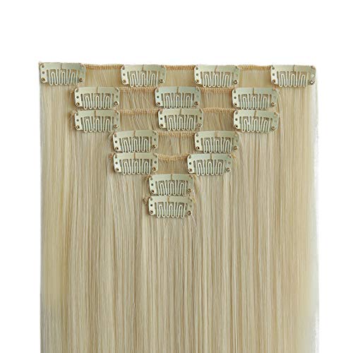 Heat Friendly Clip on Hair Extensions Set - Image 29
