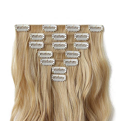 Heat Friendly Clip on Hair Extensions Set - Image 3