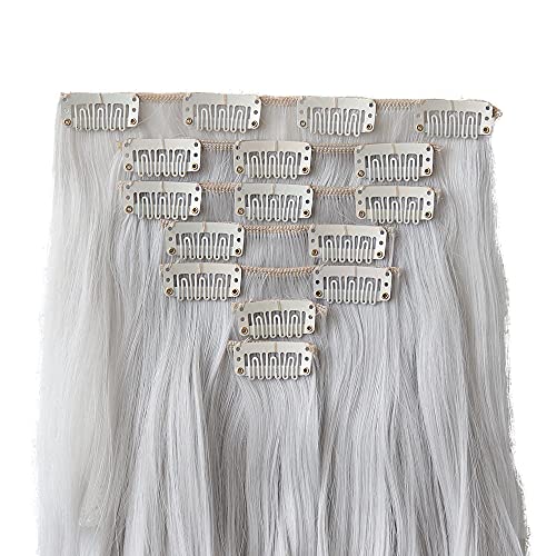 Heat Friendly Clip on Hair Extensions Set - Image 33