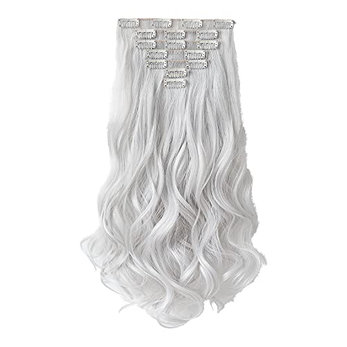 Heat Friendly Clip on Hair Extensions Set - Image 38