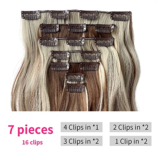 Heat Friendly Clip on Hair Extensions Set - Image 48