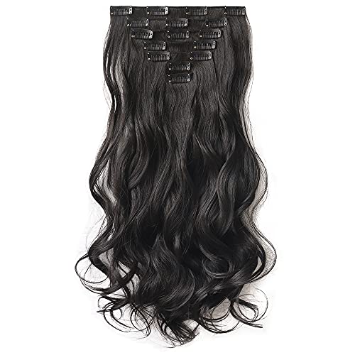 Heat Friendly Clip on Hair Extensions Set - Image 55