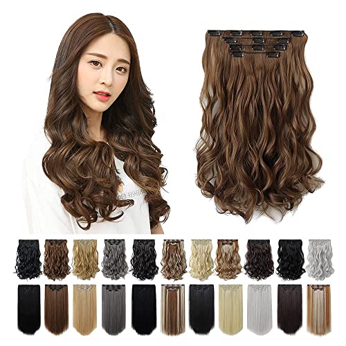 Heat Friendly Clip on Hair Extensions Set - Image 62
