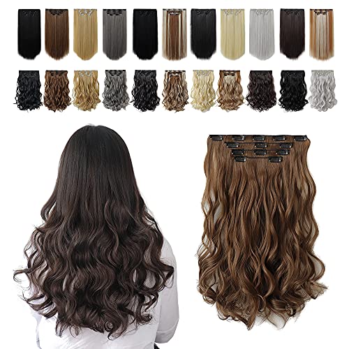 Heat Friendly Clip on Hair Extensions Set - Image 66
